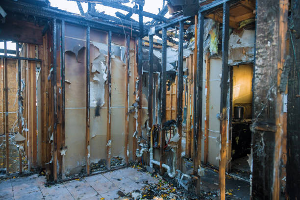Professional Soot Cleanup technician working in Merion Station, PA